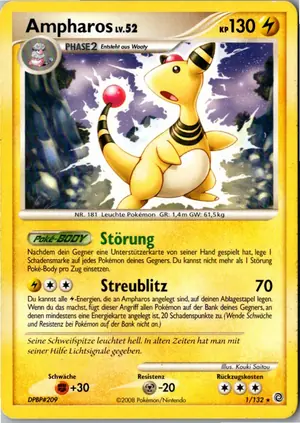 Ampharos Exemplar 3,95 €