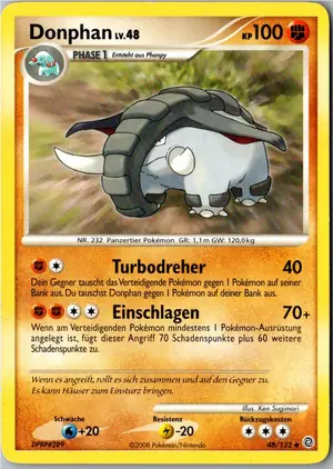 Donphan Exemplar 1,95 €