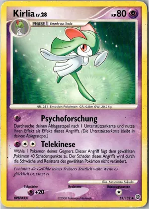 Kirlia Exemplar 1,95 €