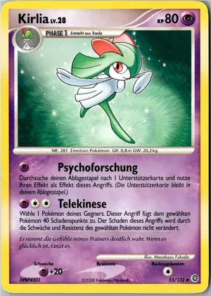 Kirlia Exemplar 1,95 €