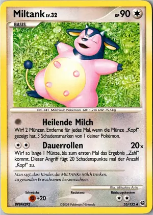 Miltank Exemplar 1,95 €
