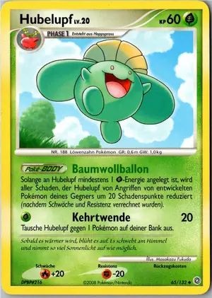 Hubelupf Exemplar 2,25 €