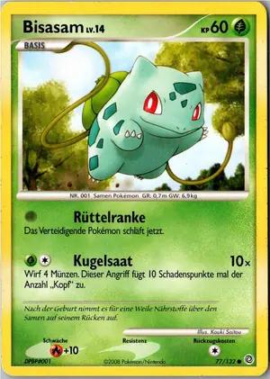 Bisasam Exemplar 2,95 €