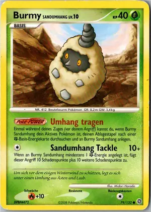 Burmy Sandumhang Exemplar 1,95 €
