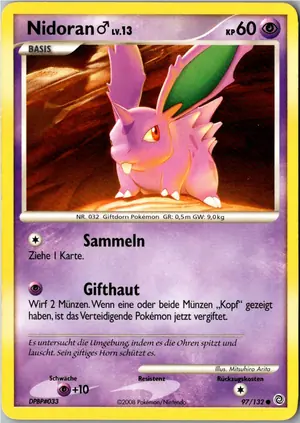Nidoran Exemplar 1,95 €