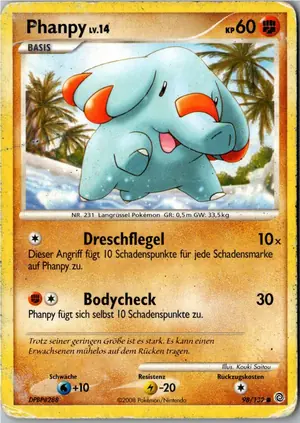 Phanpy Exemplar 1,95 €