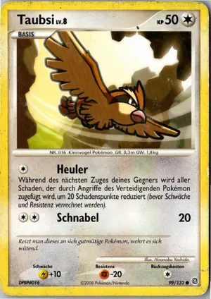 Taubsi Exemplar 2,25 €