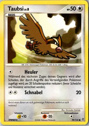 Taubsi Exemplar 2,25 €
