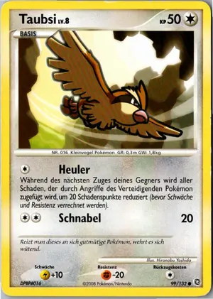 Taubsi Exemplar 2,25 €