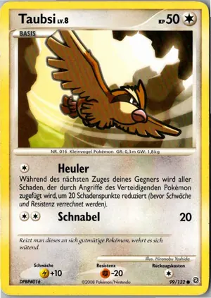 Taubsi Exemplar 2,25 €