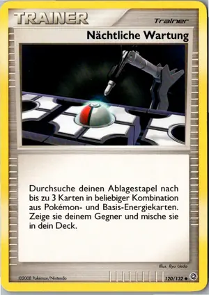 Pokémon-Karte Nächtliche Wartung 120/132 Rätselhafte Wunder
