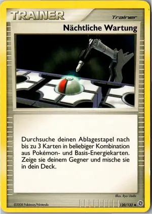 Nächtliche Wartung Exemplar 1,95 €