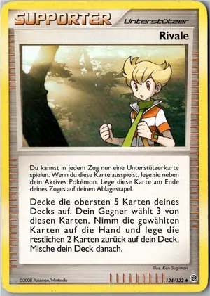 Pokémon-Karte Rivale 124/132 Rätselhafte Wunder