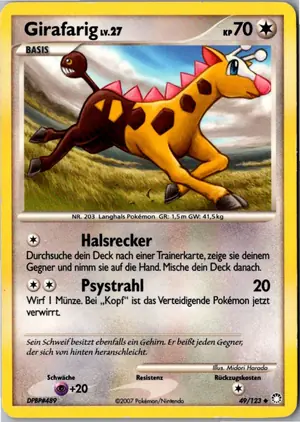 Girafarig Exemplar 1,95 €