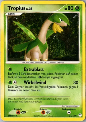 Tropius Exemplar 2,25 €
