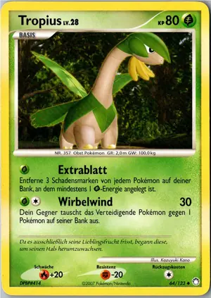 Tropius Exemplar 2,25 €