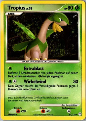 Tropius Exemplar 2,25 €