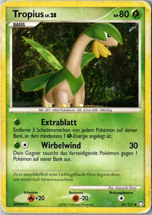 Tropius Exemplar 2,25 €