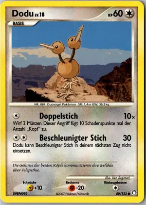 Dodu Exemplar 2,25 €