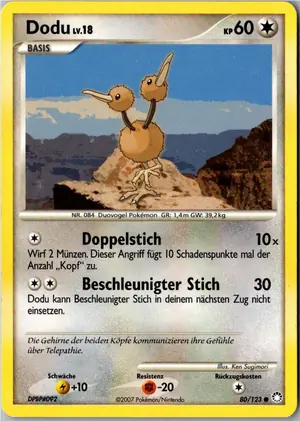 Dodu Exemplar 2,25 €