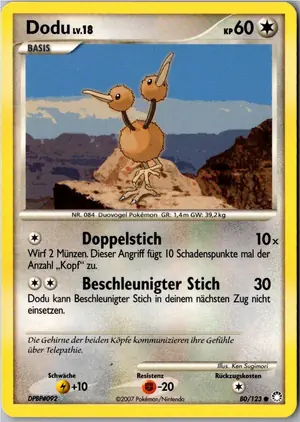 Dodu Exemplar 2,25 €