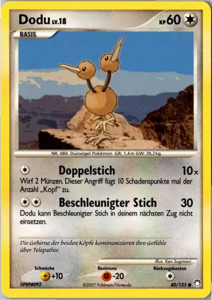 Dodu Exemplar 2,25 €