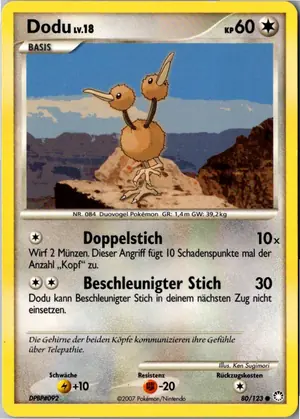 Dodu Exemplar 2,25 €
