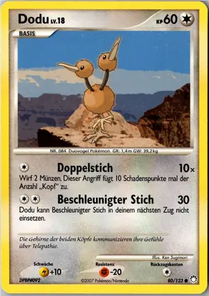 Dodu Exemplar 2,25 €