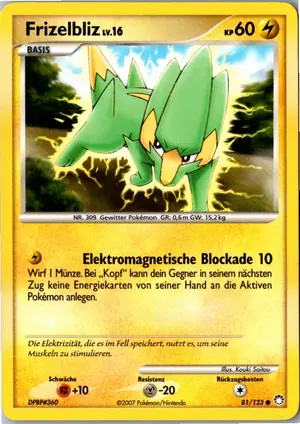 Frizelbliz Exemplar 2,25 €