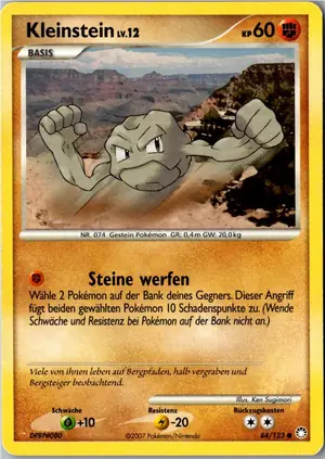 Kleinstein Exemplar 2,25 €