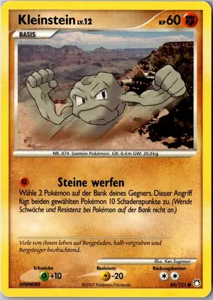 Kleinstein Exemplar 2,25 €