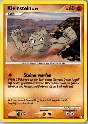 Kleinstein Exemplar 2,25 €