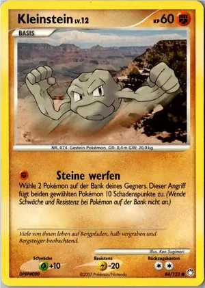 Kleinstein Exemplar 2,25 €