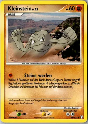 Kleinstein Exemplar 2,25 €