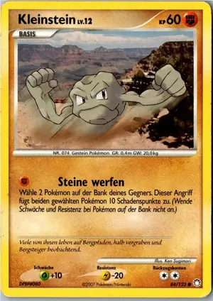 Kleinstein Exemplar 2,25 €