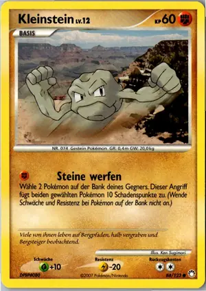 Kleinstein Exemplar 2,25 €