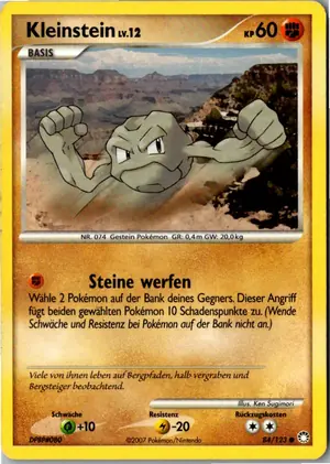 Kleinstein Exemplar 2,25 €