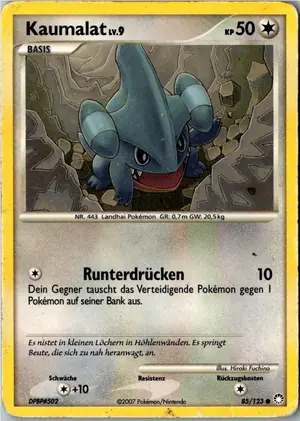 Pokémon-Karte Kaumalat 85/123 Geheimnisvolle Schätze
