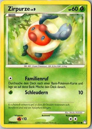 Zirpurze Exemplar 1,95 €