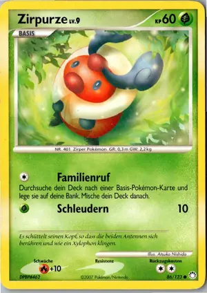Zirpurze Exemplar 1,95 €