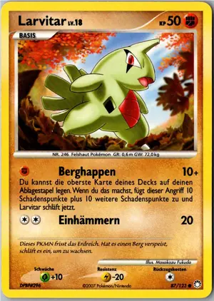 Larvitar Exemplar 2,45 €