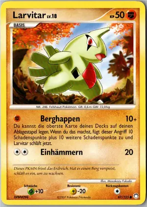 Larvitar Exemplar 2,45 €