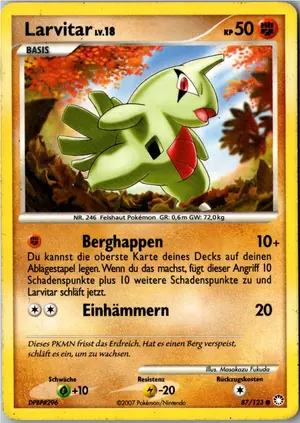Larvitar Exemplar 2,45 €