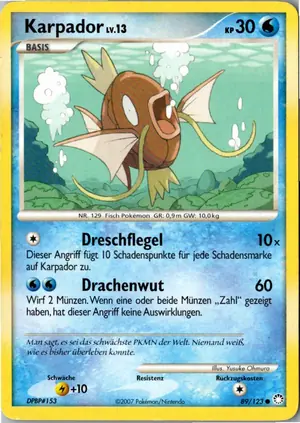 Karpador Exemplar 3,25 €