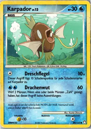Karpador Exemplar 3,25 €
