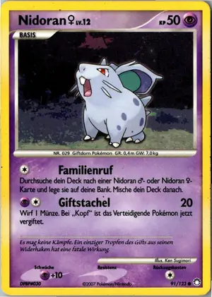 Nidoran Exemplar 2,95 €