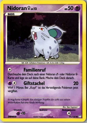 Nidoran Exemplar 2,95 €