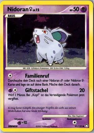 Nidoran Exemplar 2,95 €