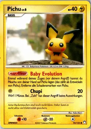 Pichu Exemplar 7,45 €