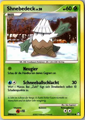 Shnebedeck Exemplar 2,95 €